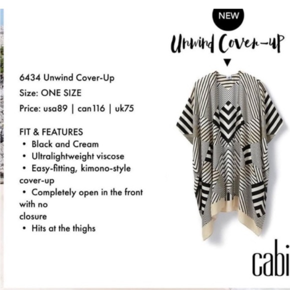 cabi Unwind Coverup - Picture 3 of 3
